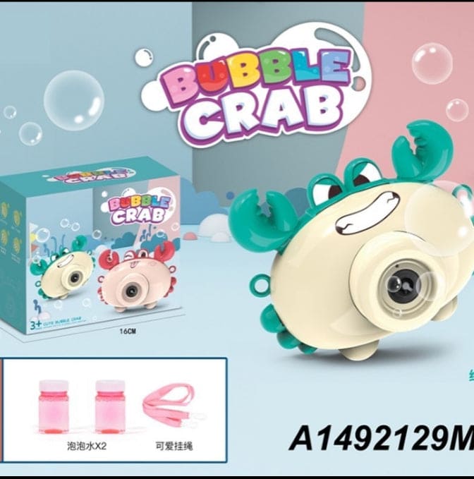 Cute Crab Bubble Machine, Crab Automatic Portable Bubble Maker, Bubble Blower for Toddlers Cute Crab Bubble Machine, Crab Automatic Portable Bubble Maker, Bubble Blower for Toddlers